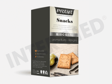 Carica l'immagine nel visualizzatore di Gallery, Biscotti Snacks ProtiVit® aroma Burro - Vaniglia