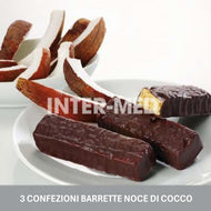 Pacchetto 3 confezioni Barrette noce di cocco croccanti