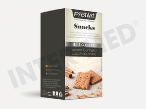 Biscotti Snacks ProtiVit® aroma Cannella - Zucchero bruno